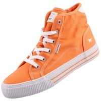 Mustang Damen High-Top Canvas Sneaker orange