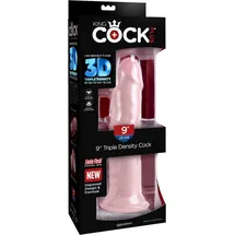 KING COCK PLUS King Cock Dildo „9" Triple Density 1 St