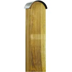 OSMO Pfostenabdeckung Edelstahl für Holzpfosten