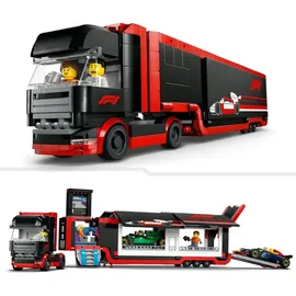 LEGO City F1 Transporter RB20 & AMR24 F1 Autos 60445