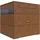 BERTILO Gartenhaus HPL 1 2,36 x 2,30 m Braun