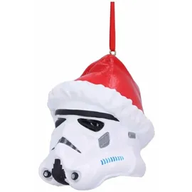 Nemesis Now Stormtrooper Weihnachtsmannmütze, zum Aufhängen, 8,3 cm, Weiß