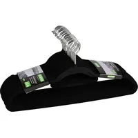 KESPER Kleiderbügel, 25er Pack, schwarz