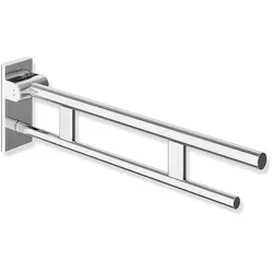 HEWI System 900 Stützklappgriff Duo Design A 900.50.10440, Accessoires, edelstahl verchromt