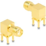 DeLock 90198 90198 SMA-Adapter SMA-Buchse - 1St.