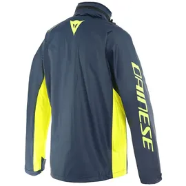 Dainese Storm 2 Regenjacke Black Iris/Fluo Gelb M