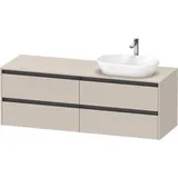 Duravit K24899R91910000 Konsolen-WTU wandhängend Ketho.2 550x K24899R91910000-DU