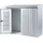Biohort Türpaket für Kaminholzregal 230 Stahl 138 x 172,5 cm Dunkelgrau-Metallic