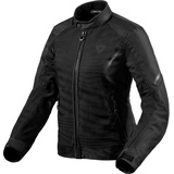 RevIt! Revit Torque 2 Damen Motorrad Textiljacke, schwarz, Größe 46