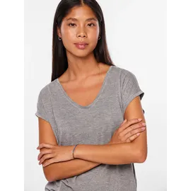 Pieces T-Shirt BILLO", - Hellgrau - XS