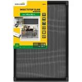 Schellenberg Insektenschutz Schiebefenster 50 x 142 cm Anthrazit