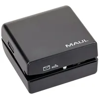 Maul Elektrischer Brieföffner schwarz Batteriebetrieb Packung mit 5 Stück