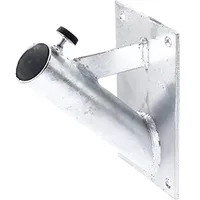 GAH Alberts Alberts Fahnenmast-Halter | Wand-Befestigung Wand | feuerverzinkt