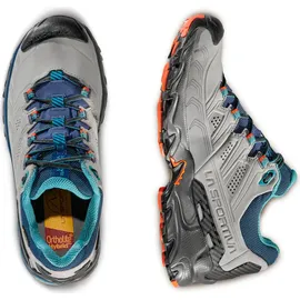 La Sportiva Ultra Raptor II Leather GTX Damen Grey/Cherry Tomato 38