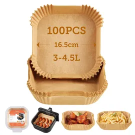 COSORI Backpapier für Heißluftfritteuse 3-4,5 L braun
