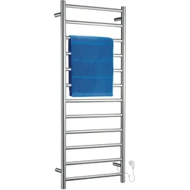 Smedbo Handtuchheizkörper 1212 x 500 mm 120 W weiß/türkis