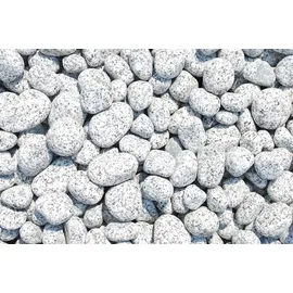 Hamann Mercatus Granit-Gletscherkies 40 - 60 mm 25 kg Grau/Weiß