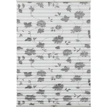 GARDINIA Plissee Concept Flowers and Plants 60 x 130 cm blüte dekor/weiß