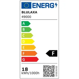 Blulaxa LED Wannenleuchte, 120 cm, IP65