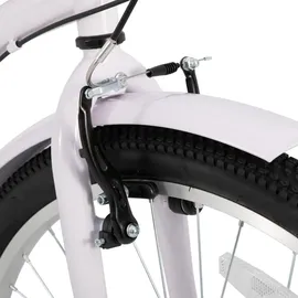 HH HILAND HILAND 26 Zoll Cruiser Bike für Männer und Frauen, Step-Through Rahmen Cityräder für Erwachsene mit Gepäckträger und Korb, Fender - Lila