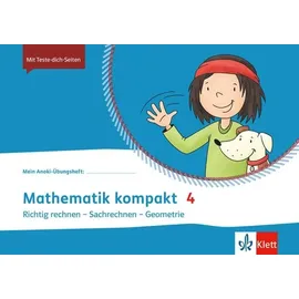 Klett Schulbuchverlag Mein Anoki-Übungsheft. Mathematik kompakt 4. Übungsheft Klasse 4