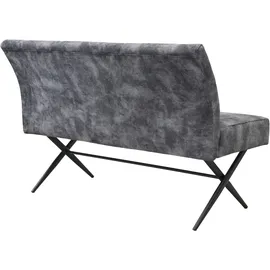 Hela Sitzbank PORTO Vintage Anthrazit 140 x 88 x 67 cm