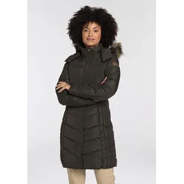 ICEPEAK Steppmantel "Paiva" in braun & 46,