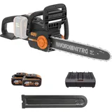 Worx Nitro WG385E inkl. 2 x 4 Ah / 40 cm