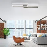 Paul Neuhaus LED-Deckenleuchte Paan Alu, Eisen, Stahl & Metall