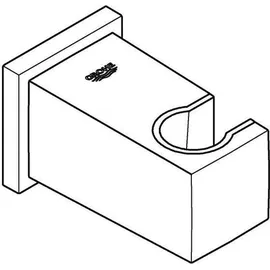 Grohe Euphoria Cube Wandanschlussbogen DN 15 warm sunset gebürstet