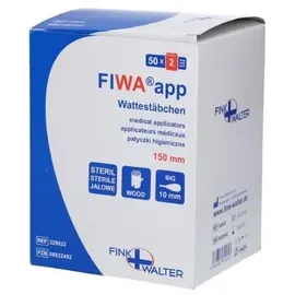 FINK & WALTER GMBH Wattestäbchen großer Kopf steril 100 St.
