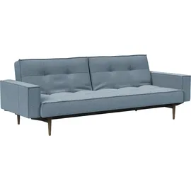 Innovation Living Sofa Splitback Polyester 242 x 79 x 99 cm Blau