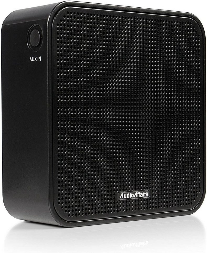 AudioAffairs PR 002 Steckdosen-Radio (UKW, FM, 2,00 W) schwarz