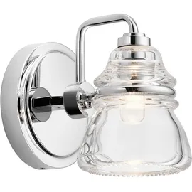 Elsteadlighting Talland Badezimmer-Wandleuchte Chrom poliert, IP44