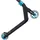 F26 Striker Lux Youth Stunt-Scooter Clear/Türkis