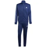 adidas Basic 3-Streifen Trainingsanzug Dunkelblau M