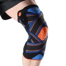 Thuasne Novelastic Kniebandage Schwarz/Blau S