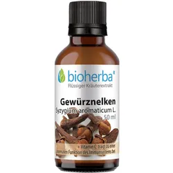 Bioherba Gewürznelken Syzygium aromaticum L. Tropfen Tinktur 50 ml