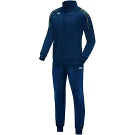 Jako Classico Trainingsanzug Polyester 42 nightblue/citro 152