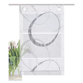 Home fashion Schmidt Magnetrollo Vitus 45 x 130 cm Polyester Grau