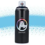Double A Spraypaint Sprühdose 400ml Sprühfarbe Acryllack Sprühlack matt hochdeckend DIY Kunststoff Metall Möbel Deko (DA-232 Baby Blue)