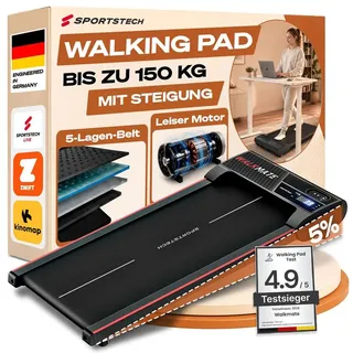 Sportstech Walking Pad Walkmate Schwarz