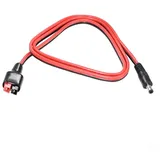 PETSTIBLE Für Anderson Solar-Adapterkabel, PVC-Solarkabel auf 30 A, 14 für AWG, DC 5,5 x 2,1 mm Solarmodul-Kabel, langlebig (männlicher Kopf), 178DD2X68Z61262541PE2FV09M0YN