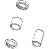 RockShox RearShock Mounting Hardware RockShox 3-piece 1/2" 6x30.0,Standard