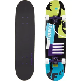 Firefly Skateboard, Black/Purple/White, ONE SIZE