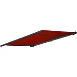 Mendler Ersatz-Bezug für Markise T124, Vollkassette Ersatzbezug Sonnenschutz 5x3m ~ Acryl bordeaux-rot