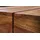 FineBuy Couchtisch Braun Akazie 120 x 45 x 15 cm