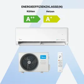 Midea Solstice Klimaanlage Set 3,5 kW Weiß