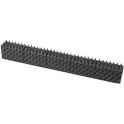 Windhager Tierabwehr-Barriere 10 Paneele 49cm lang,4,5cm breit Ku.