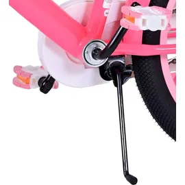 Volare Ashley Kinderfahrrad - Mädchen - 18 Zoll - Rosa/Rot